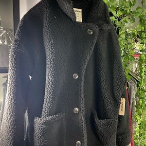 Black Sherpa Jacket